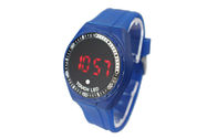 Μπλε οδηγημένο σιλικόνη ύφος αθλητικού Wristwatch αγοριών ρολογιών οθόνης αφής κλασικό