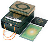 Ο προσαρμοσμένος 4GB αναγνώστης μανδρών Quran μνήμης ψηφιακός με mp3, επαναλαμβάνει, καταγράφει
