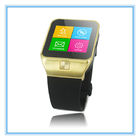 WS28 1.54» χρυσός GSM μουσικής Wechat οθόνης αφής Bluetooth Wristwatch
