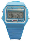 Ζωηρόχρωμα ψηφιακά ρολόγια παιδιών, πλαστικό ψηφιακό αθλητικό ρολόι για τα παιδιά