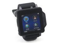 GW109 οθόνη αφής Wristwatch, l12s GSM ρολογιών βραχιολιών Oled Bluetooth Mp3 για τον αρρενωπό Μαύρο OS